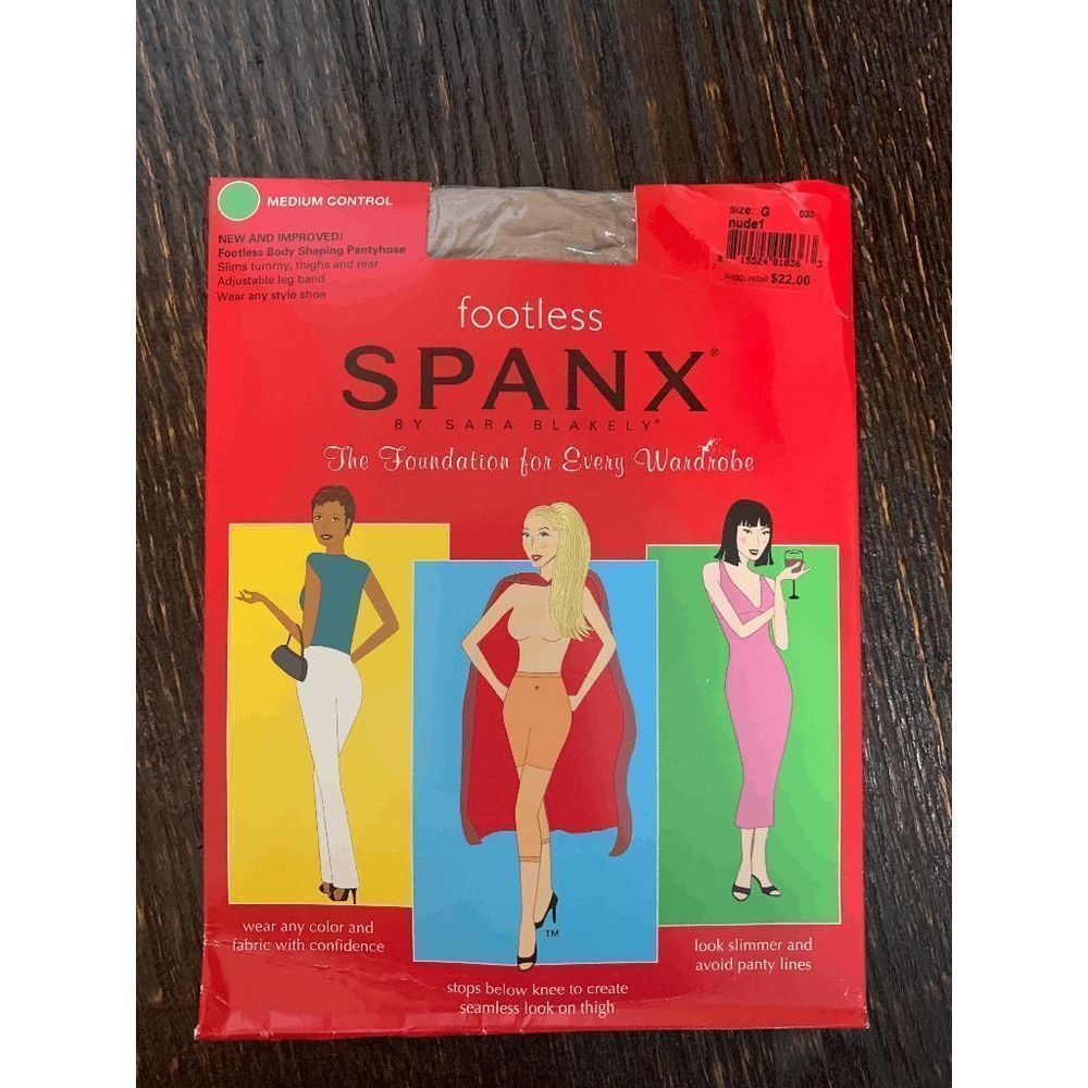 SPANX Footless Body Shaping Pantyhose
